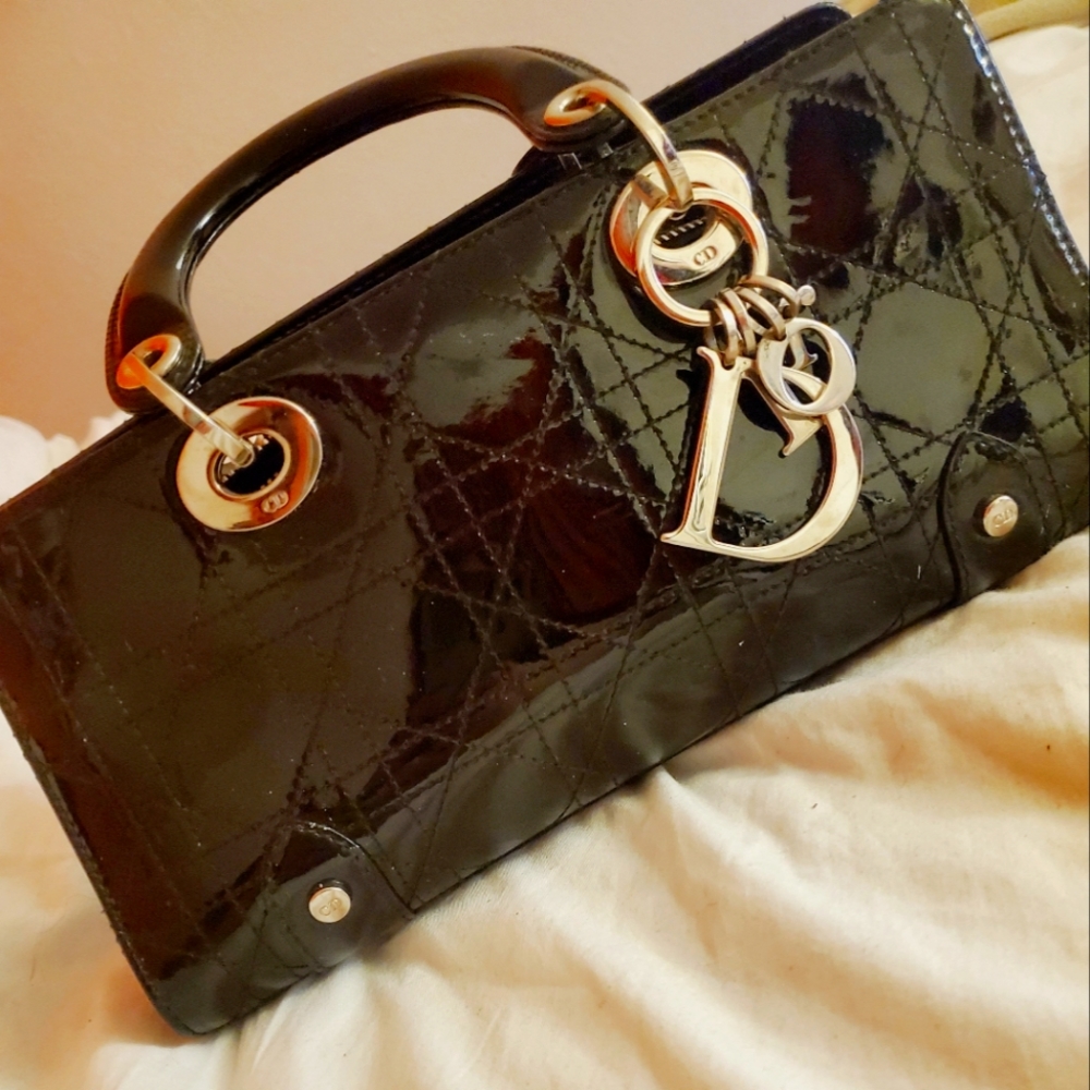 Christian DIOR medium lady D JOY BAG